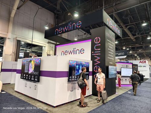 鸿合科技旗下海外品牌newline亮相美国infocomm 2024，尽显全球布局优势与鸿慧科技协同新动力